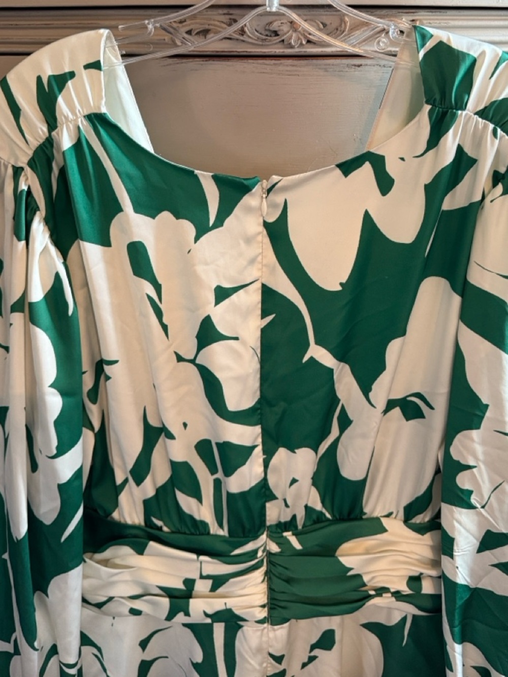Hutch Satin Long Sleeve Mini Dress 20W - Picture 10 of 12